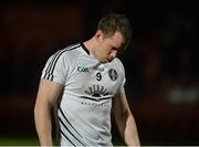 28 October 2017; Michael Gallagher of Omagh St Enda's dejected after the AIB Ulster GAA Football Senior Club Championship Quarter-Final match between Slaughtneil and Omagh St Enda's at Celtic Park in Derry. Photo by Oliver McVeigh/Sportsfile