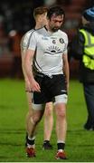 28 October 2017; Joe McMahon of Omagh St Enda's dejected after the AIB Ulster GAA Football Senior Club Championship Quarter-Final match between Slaughtneil and Omagh St Enda's at Celtic Park in Derry. Photo by Oliver McVeigh/Sportsfile