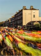 29 October 2017; A view of the 20,000 runners who took to the Fitzwilliam Square start line to participate in the 38th running of the SSE Airtricity Dublin Marathon, making it the fifth largest marathon in Europe. Photo by Ramsey Cardy/Sportsfile