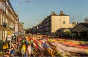 29 October 2017; A view of the 20,000 runners who took to the Fitzwilliam Square start line to participate in the 38th running of the SSE Airtricity Dublin Marathon, making it the fifth largest marathon in Europe. Photo by Ramsey Cardy/Sportsfile