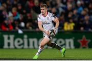 28th October 2017; Aaron Cairns of Ulster during the Guinness PRO14 Round 7 match between Ulster and Leinster at the Kingspan Stadium in Belfast. Photo by John Dickson/Sportsfile