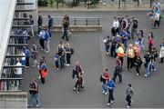 19 August 2012; Supporters arrive at the turnstiles before the game. GAA Hurling All-Ireland Senior Championship Semi-Final, Kilkenny v Tipperary, Croke Park, Dublin. Picture credit: Brendan Moran / SPORTSFILE