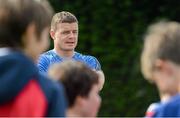 23 August 2012; Leinster's Brian O'Driscoll during the VW Leinster Rugby Summer Camps at Clontarf RFC. Clontarf RFC, Castle Avenue, Clontarf, Dublin. Picture credit: Brian Lawless / SPORTSFILE