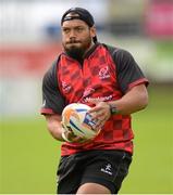 23 August 2012; Ulster's John Afoa in action during squad training ahead of their pre-season friendly against Newcastle Falcons on Friday. Ulster Rugby Squad Training, Ravenhill Park, Belfast, Co. Antrim. Picture credit: Oliver McVeigh / SPORTSFILE