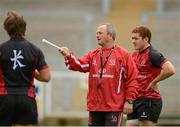 23 August 2012; Ulster head coach Mark Anscombe during squad training ahead of their pre-season friendly against Newcastle Falcons on Friday. Ulster Rugby Squad Training, Ravenhill Park, Belfast, Co. Antrim. Picture credit: Oliver McVeigh / SPORTSFILE