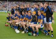 19 August 2012; Members of the Tipperary team pose for the pre match photograph. GAA Hurling All-Ireland Senior Championship Semi-Final, Kilkenny v Tipperary, Croke Park, Dublin. Picture credit: Ray McManus / SPORTSFILE