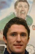 25 November 2002; Republic of Ireland's Robbie Keane pictured at the ALSAA club, Dublin Airport, to promote the Sony Playstation game, &quot;This is Football 2003&quot;. Soccer. Picture credit; David Maher / SPORTSFILE *EDI*