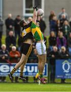 29 October 2017; Michael Quinlivan of Clonmel Commercials in action against Michael Moloney of Dr. Crokes during the AIB Munster GAA Football Senior Club Championship Quarter-Final match between Clonmel Commercials and Dr. Crokes at Clonmel Sportsfield, Clonmel in Tipperary. Photo by Eóin Noonan/Sportsfile
