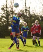 29 October 2017; Action during the Real Tubber FC, Co. Sligo, and New Ross Town FC, Co. Wexford match, during the FAI Under 12 National Blitz at A.U.L Complex, Clonshaugh Road in Dublin. Photo by Seb Daly/Sportsfile