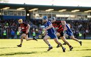 29 October 2017; John Maher of Thurles Sarsfields in action against Eddie Hayden of Ballygunner during the AIB Munster GAA Hurling Senior Club Championship Quarter-Final match between Ballygunner and Thurles Sarsfields at Walsh Park in Waterford. Photo by Diarmuid Greene/Sportsfile