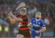 29 October 2017; Harley Barnes of Ballygunner in action against Stephen Cahill of Thurles Sarsfields during the AIB Munster GAA Hurling Senior Club Championship Quarter-Final match between Ballygunner and Thurles Sarsfields at Walsh Park in Waterford. Photo by Diarmuid Greene/Sportsfile