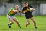 29 October 2017; Micheal Burns of Dr. Crokes in action against Kevin Fahey of Clonmel Commercials during the AIB Munster GAA Football Senior Club Championship Quarter-Final match between Clonmel Commercials and Dr. Crokes at Clonmel Sportsfield, Clonmel in Tipperary. Photo by Eóin Noonan/Sportsfile