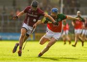 29 October 2017; Eoin Gough of Dicksboro in action against Tomas Keogh of James Stephens during the Kilkenny County Senior Hurling Championship Final match between Dicksboro and James Stephens at Nowlan Park in Kilkenny. Photo by Ray McManus/Sportsfile