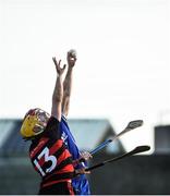 29 October 2017; Stephen Maher of Thurles Sarsfields in action against Conor Power of Ballygunner during the AIB Munster GAA Hurling Senior Club Championship Quarter-Final match between Ballygunner and Thurles Sarsfields at Walsh Park in Waterford. Photo by Diarmuid Greene/Sportsfile