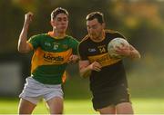 29 October 2017; Daithi Casey of Dr. Crokes in action against Padraig Looram of Clonmel Commercials during the AIB Munster GAA Football Senior Club Championship Quarter-Final match between Clonmel Commercials and Dr. Crokes at Clonmel Sportsfield, Clonmel in Tipperary. Photo by Eóin Noonan/Sportsfile