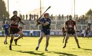 29 October 2017; Denis Maher of Thurles Sarsfields in action against Pauric Mahony, left, and Wayne Hutchinson of Ballygunner during the AIB Munster GAA Hurling Senior Club Championship Quarter-Final match between Ballygunner and Thurles Sarsfields at Walsh Park in Waterford. Photo by Diarmuid Greene/Sportsfile