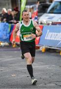 29 October 2017; Sean Percy of Templemore A.C, from Killea, Co. Tipperary, competing during the SSE Airtricity Dublin Marathon, where 20,000 runners who took to the Fitzwilliam Square start line to participate in the 38th running of the SSE Airtricity Dublin Marathon, making it the fifth largest marathon in Europe. Photo by Ramsey Cardy/Sportsfile