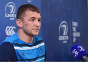 30 October 2017; Ross Molony of Leinster in attendance during Leinster Rugby Squad Press Conference at UCD, Belfield in Dublin. Photo by Matt Browne/Sportsfile