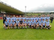 5 August 2012; The Dublin squad. Electric Ireland GAA Football All-Ireland Minor Championship Quarter-Final, Dublin v Monaghan, Páirc Esler, Newry, Co. Down. Picture credit: Oliver McVeigh / SPORTSFILE