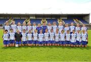 25 August 2012; The Monaghan squad. TG4 All-Ireland Ladies Football Senior Championship Quarter-Final, Mayo v Monaghan, Dr. Hyde Park, Co. Roscommon. Picture credit: Barry Cregg / SPORTSFILE