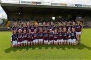 25 August 2012; The Galway squad. All Ireland U16 ‘A’ Championship Final, Cork v Galway, MacDonagh Park, Nenagh, Co. Tipperary. Picture credit: Matt Browne / SPORTSFILE