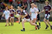 25 August 2012; Ciara Burke, Galway, in action against Cork. All Ireland U16 ‘A’ Championship Final, Cork v Galway, MacDonagh Park, Nenagh, Co. Tipperary. Picture credit: Matt Browne / SPORTSFILE