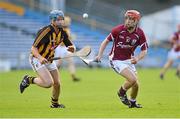25 August 2012; Richie Commins, Galway, in action against Brian Kennedy, Kilkenny. Bord Gáis Energy GAA Hurling Under-21 All-Ireland Championship Semi-Final, Galway v Kilkenny, Semple Stadium, Thurles, Co. Tipperary. Picture credit: Diarmuid Greene / SPORTSFILE