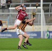 25 August 2012; Jonathan Glynn, Galway, in action against Luke Harney, Kilkenny. Bord Gáis Energy GAA Hurling Under-21 All-Ireland Championship Semi-Final, Galway v Kilkenny, Semple Stadium, Thurles, Co. Tipperary. Picture credit: Matt Browne / SPORTSFILE