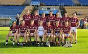 25 August 2012; The Galway team. Bord Gáis Energy GAA Hurling Under-21 All-Ireland Championship Semi-Final, Galway v Kilkenny, Semple Stadium, Thurles, Co. Tipperary. Picture credit: Diarmuid Greene / SPORTSFILE