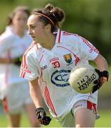 25 August 2012; Amy O'Connor, Cork. All Ireland U16 ‘A’ Championship Final, Cork v Galway, MacDonagh Park, Nenagh, Co. Tipperary. Picture credit: Matt Browne / SPORTSFILE