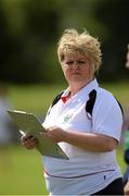 25 August 2012; Cork manager Mags McEvoy. All Ireland U16 ‘A’ Championship Final, Cork v Galway, MacDonagh Park, Nenagh, Co. Tipperary. Picture credit: Matt Browne / SPORTSFILE
