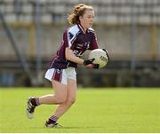 25 August 2012; Katie Carter, Galway. All Ireland U16 ‘A’ Championship Final, Cork v Galway, MacDonagh Park, Nenagh, Co. Tipperary. Picture credit: Matt Browne / SPORTSFILE