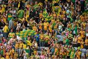 26 August 2012; Donegal supporters celebrate after the game. GAA Football All-Ireland Senior Championship Semi-Final, Cork v Donegal, Croke Park, Dublin. Picture credit: Dáire Brennan / SPORTSFILE
