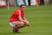 26 August 2012; A dejected Patrick Kelly, Cork, after the game. GAA Football All-Ireland Senior Championship Semi-Final, Cork v Donegal, Croke Park, Dublin. Picture credit: Ray McManus / SPORTSFILE