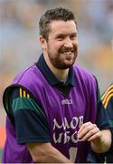 26 August 2012; Meath water carrier and senior footballer Cian Ward after the game. Electric Ireland GAA Football All-Ireland Minor Championship Semi-Final, Meath v Mayo, Croke Park, Dublin. Picture credit: Dáire Brennan / SPORTSFILE