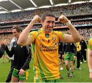 26 August 2012; Rory Kavanagh, Donegal, celebrates after the game. GAA Football All-Ireland Senior Championship Semi-Final, Cork v Donegal, Croke Park, Dublin. Picture credit: Oliver McVeigh / SPORTSFILE