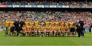 26 August 2012; The Donegal squad. GAA Football All-Ireland Senior Championship Semi-Final, Cork v Donegal, Croke Park, Dublin. Picture credit: Oliver McVeigh / SPORTSFILE