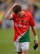26 August 2012; Michael Plunkett, Mayo, after the game. Electric Ireland GAA Football All-Ireland Minor Championship Semi-Final, Meath v Mayo, Croke Park, Dublin. Picture credit: Ray McManus / SPORTSFILE