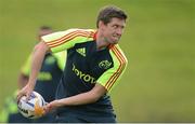 28 August 2012; Munster's Ronan O'Gara in action during squad training ahead of their Celtic League, Round 1, match against Edinburgh on Saturday. Munster Rugby Squad Training, Univeristy of Limerick, Limerick. Picture credit: Brendan Moran / SPORTSFILE