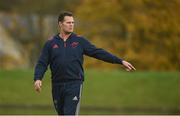 30 October 2017; Munster director of rugby Rassie Erasmus during Munster Rugby Squad Training at the University of Limerick in Limerick. Photo by Diarmuid Greene/Sportsfile