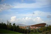 28 August 2012; A general view of the Velodrome ahead of the London 2012 Paralympic Games. London 2012 Paralympic Games, Cycling Training, Velodrome, Olympic Park, Stratford, London, England. Picture credit: Brian Lawless / SPORTSFILE