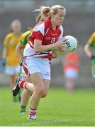 25 August 2012; Nollaig Cleary, Cork. TG4 All-Ireland Ladies Football Senior Championship Quarter-Final, Cork v Donegal, Dr. Hyde Park, Co. Roscommon. Picture credit: Barry Cregg / SPORTSFILE