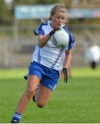 25 August 2012; Caoimhe Mohna, Monaghan. TG4 All-Ireland Ladies Football Senior Championship Quarter-Final, Mayo v Monaghan, Dr. Hyde Park, Co. Roscommon. Picture credit: Barry Cregg / SPORTSFILE