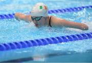30 August 2012; Ireland's Ellen Keane, from Clontarf, Dublin, competes in the final of the women's 100m butterfly - S9. London 2012 Paralympic Games, Swimming, Aquatics Centre, Olympic Park, Stratford, London, England. Picture credit: Brian Lawless / SPORTSFILE