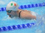 30 August 2012; Ireland's Ellen Keane, from Clontarf, Dublin, competes in the final of the women's 100m butterfly - S9. London 2012 Paralympic Games, Swimming, Aquatics Centre, Olympic Park, Stratford, London, England. Picture credit: Brian Lawless / SPORTSFILE