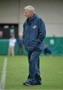 31 August 2012; Navy's Defensive Coordinator Buddy Green during a practice session ahead of the 2012 Emerald Isle Classic match against Notre Dame on Saturday. Lansdowne Rugby Club, Lansdowne Road, Dublin. Picture credit: Barry Cregg / SPORTSFILE