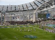 1 September 2012; A general view of the Aviva Stadium during the game. NCAA Emerald Isle Classic, Notre Dame v Navy, Aviva Stadium, Lansdowne Road, Dublin. Picture credit: Stephen McCarthy / SPORTSFILE