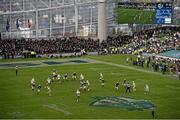 1 September 2012; A general view of the action during the game. NCAA Emerald Isle Classic, Notre Dame v Navy, Aviva Stadium, Lansdowne Road, Dublin. Picture credit: Stephen McCarthy / SPORTSFILE