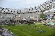 1 September 2012; A general view of the Aviva Stadium during the game. NCAA Emerald Isle Classic, Notre Dame v Navy, Aviva Stadium, Lansdowne Road, Dublin. Picture credit: Stephen McCarthy / SPORTSFILE