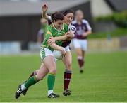 1 September 2012; Patrice Dennehy, Kerry, in action against Emer Flaherty, Galway. TG4 All-Ireland Ladies Football Senior Championship Semi-Final, Kerry v Galway, St. Brendan’s Park, Birr, Co. Offaly. Matt Browne / SPORTSFILE
